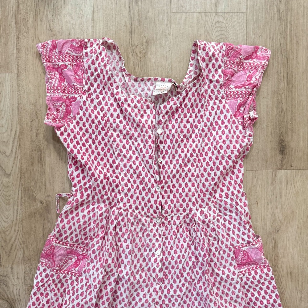 Today Tonight Vintage Pink Paisley Boho Jumpsuit